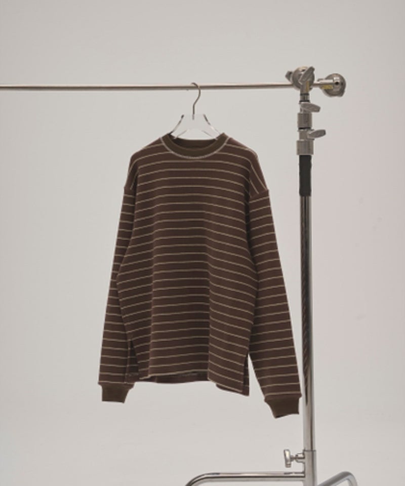 TODAYFULBorder Long T-shirts ボーダーロングTシャツ/12520613