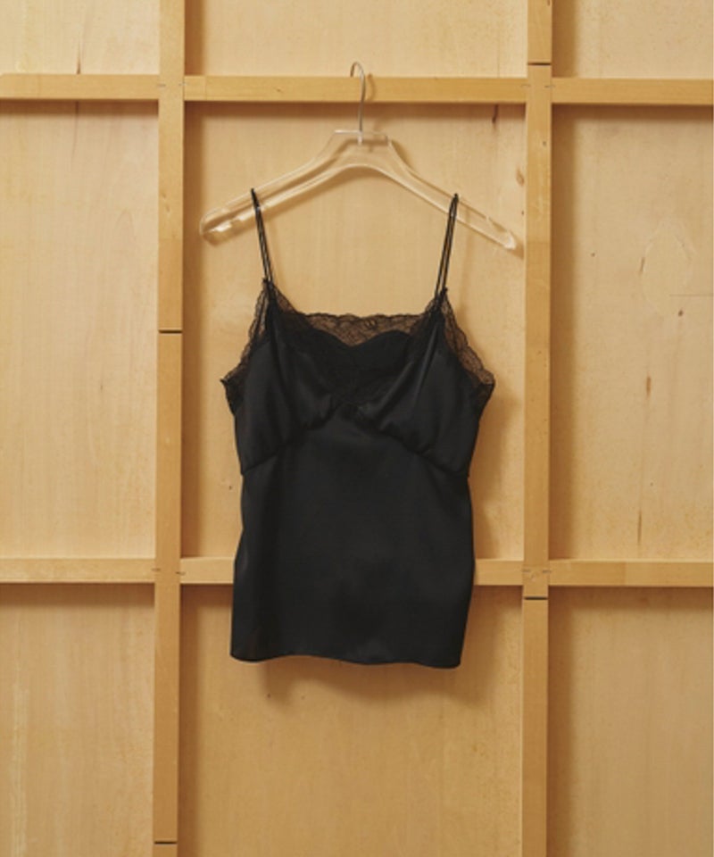 TODAYFULSatin Lace Camisole サテンレースキャミソール/12610431