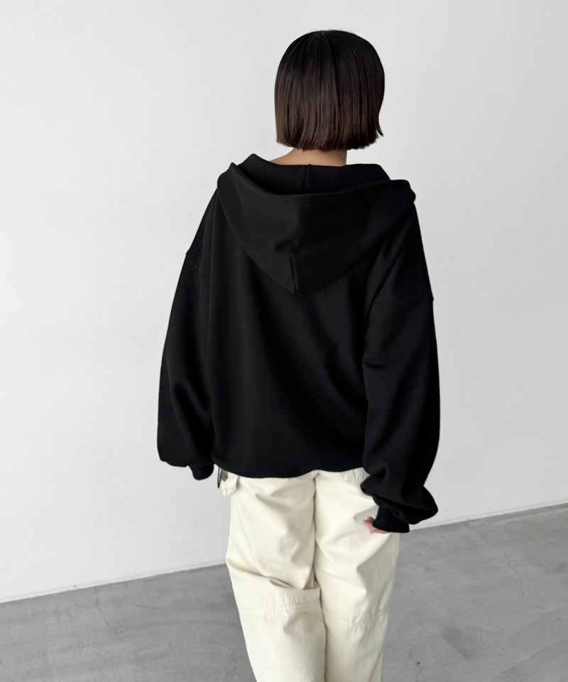 CANAL JEAN☺︎ショート丈パーカー choice_cnl