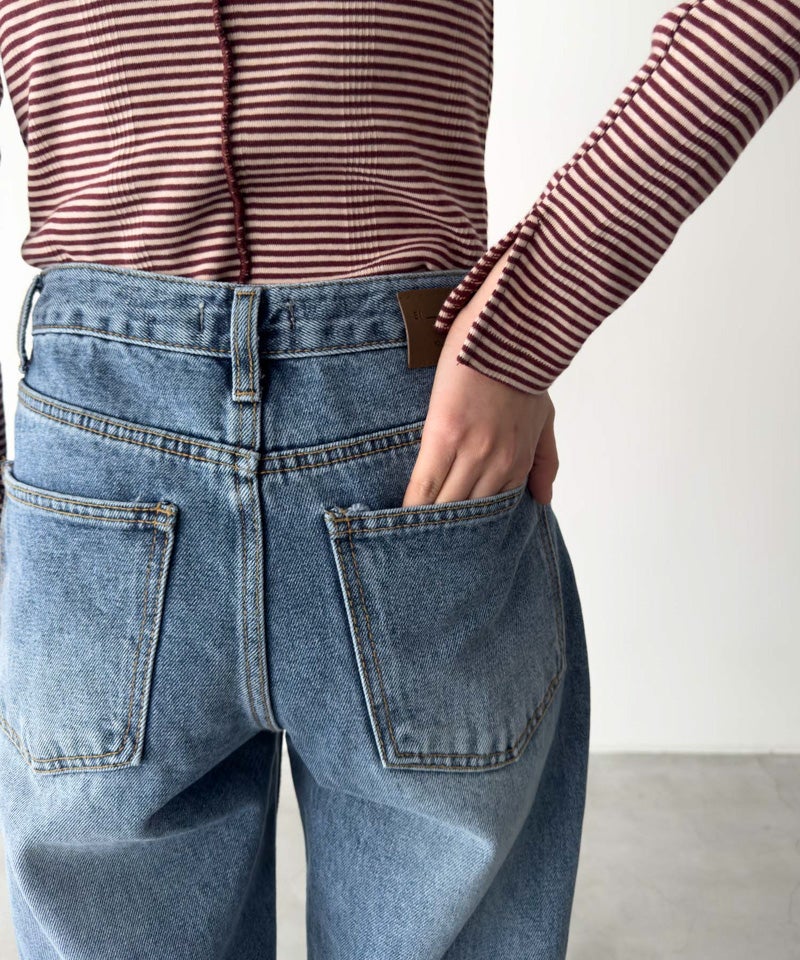 El marレギュラーストレートデニムパンツ 603 | CANAL JEAN（キャナル