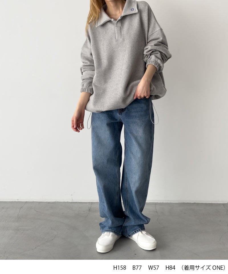 canal jean  キル BIGトレーナー タイムセール46%OFF】choice_cnlポロスキッパートレーナー | CANAL