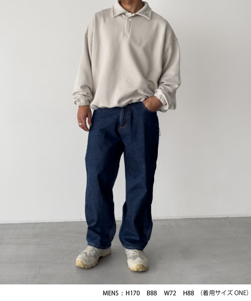 【値下】CANAL JEAN KIL ビックトレーナー タイムセール46%OFF】choice_cnlポロスキッパートレーナー | CANAL