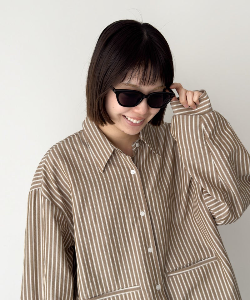 CYAN vintage&used 下北沢 キャットアイ サングラス ブラウン Dume