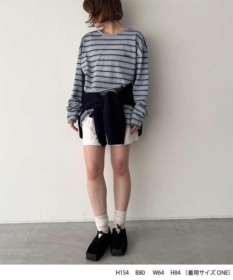 Lakey Park胸刺繍ボーダーロンT | CANAL JEAN（キャナルジーン）公式