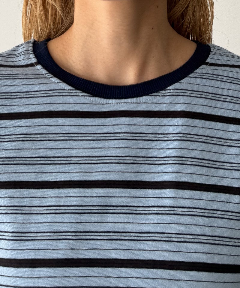 El marリンガーボーダーコンパクトTシャツ | CANAL JEAN（キャナル