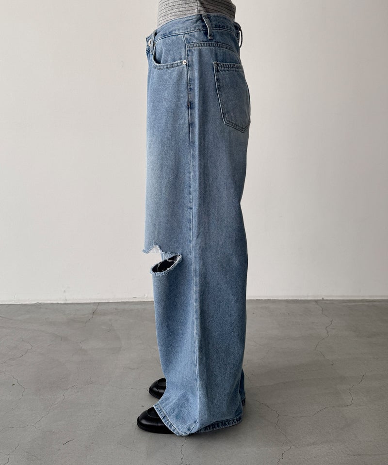  originals★ダメージ　デニムパンツ タイムセール10%OFF】El marダメージデニムパンツ 609 | CANAL JEAN
