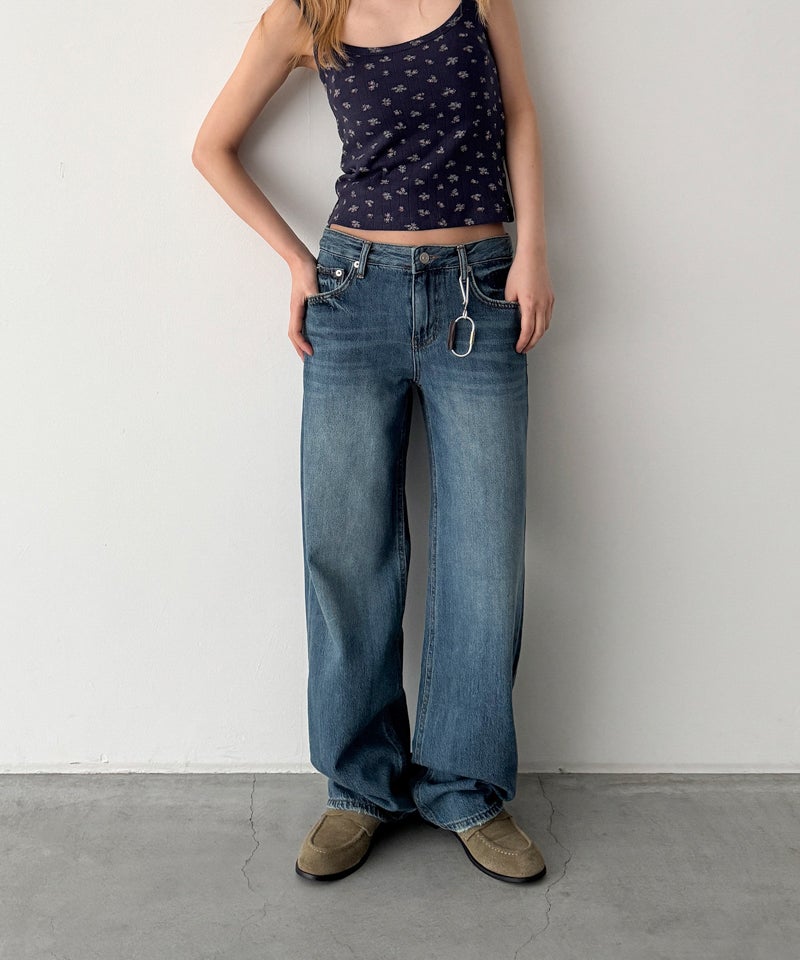 El marロールーズストレートデニムパンツ 607 | CANAL JEAN（キャナル
