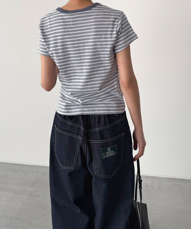 El mar細ボーダーTシャツ | CANAL JEAN（キャナルジーン）公式