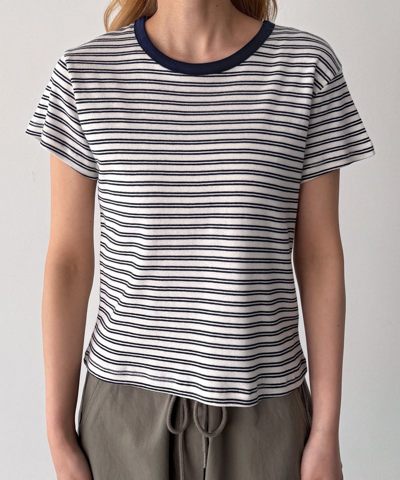 El mar細ボーダーTシャツ | CANAL JEAN（キャナルジーン）公式